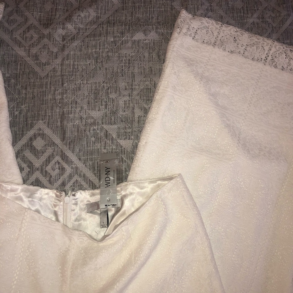WD.NY Palazzo Lace Palazzo Pants - Picture 5 of 8